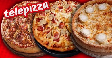 ¿Cuál es la pizza del Telepizza que menos engorda?